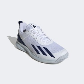 تصویر Courtflash Speed ​​Hardcourt کفش تنیس سیاه مردانه آدیداس adidas 