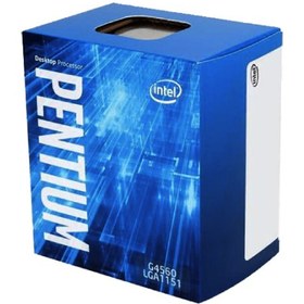 تصویر پردازنده اینتل Pentium G4560 Kaby Lake Intel Pentium G4560 Kaby Lake LGA 1151 Processor