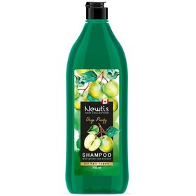 تصویر شامپو سیب سبز دیپ پیوریفای نیوتیس 750 میل|Newtis deep purity shampoo apple green 750 ml 