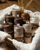 تصویر نخ کتان بدون موم ( تک سوزنه ) - 13 