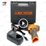 تصویر دریل شارژی چکشی براشلس ۱۲ ولت آنکور مدل DCE 12 Anchor