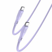 تصویر کابل Type-C یسیدو مدل CA152 طول 1 متر YESIDO CA152 Type-C To Type-C SILICONE CABLE