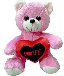 تصویر خرس سافت قلب به دست 25 سانتی متری 