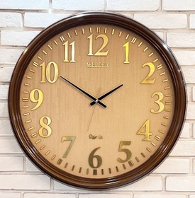 تصویر ساعت دیواری ولدر ۷۰۱۱ - طوسی Welder 7011