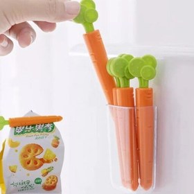تصویر ست 5 عددی کلیپس هویجی و استند ست گیره هویجی 