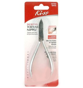تصویر قیچی انبری ناخن پا کیس kiss toenail nipper NIP06