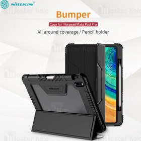 تصویر کیف چرمی هوشمند نیلکین Huawei MatePad Pro Nillkin Bumper Leather 