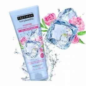 تصویر ماسک آبرسان گل رز پئونی فریمن Freeman Pink Peony Gel Cream Mask