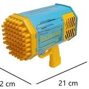 تصویر تفنگ حباب ساز شارژی مدل Bazooka BUBBLE GUN 