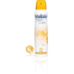 تصویر اسپری دئودورانت زنانه ماليزيا Malizia مدل Fresh Dry حجم 150ml 