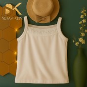 تصویر رکابی دخترانه بچه گانه تور دار - کد 108 Girls' mesh stirrups for children