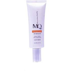 تصویر کرم ضد آفتاب ام کیو بژ روشن spf 50 MQ LIGHT BEIGE SPF50 BIO TACHES 55ML