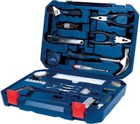 تصویر کیت ابزار دستی یکپارچه فلزی (آبی، 108 قطعه) بوش Bosch All-in-One Metal Hand Tool Kit (Blue, 108-Pieces)