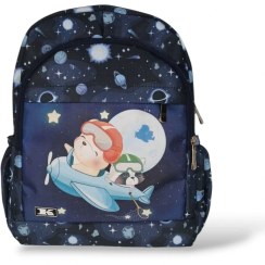 تصویر کوله پشتی دبستان مدل خرس فضانورد 