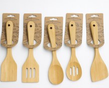 تصویر کفگیر های بامبو پاپا 