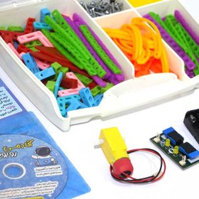 تصویر ربات اسباب بازی نابغه کوچک مناسب کودکان 