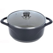 تصویر قابلمه عروس مدل ویکتوریا سایز ۲۴ چدن 