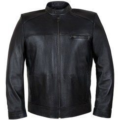 تصویر کت چرم مردانه مازراتی 