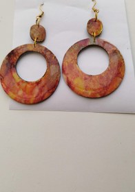 تصویر گوشواره رزینی 