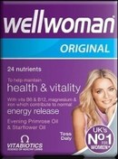 تصویر قرص ول وومن اورجینال ویتابیوتیکس 30 عدد Well Woman Original Vitabiotics 30 Tabs