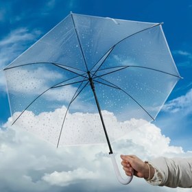 تصویر چتر شفاف دو نفره 