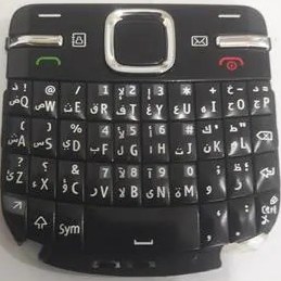 تصویر صفحه کلید نوکیاc3-00 