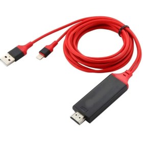 تصویر کابل تبدیل HDMI به لایتنینگ مدل CTOHD طول 2 متر (پک 4 عددی) 