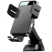 تصویر پایه نگهدارنده و شارژ وایرلس جویروم Joyroom Wireless Charging Car Holder JR-ZS219 