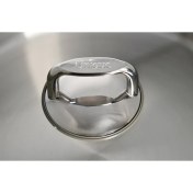 تصویر قابلمه استیل یونیک کد 9902 سایز ۱۶ فلت 