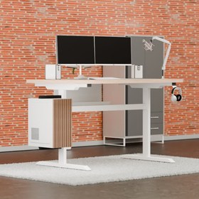 تصویر میز گیمینگ اوتانا Gaming Desk OWTANA White 