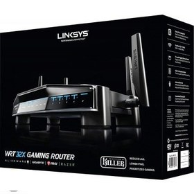 تصویر روتر بیسیم لینک سیس مدل دبلیو آر تی 32 ایکس WRT32X AC3200 Dual-Band Wi-Fi Gaming Router