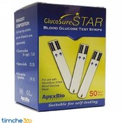 تصویر نوار تست قند خون استار بسته ۵۰ عددی 