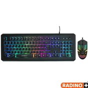 تصویر ست کیبورد و موس گیمینگ XP-Product 10300 RGB XP-Product 10300 RGB Gaming Wired Keyboard and Mouse