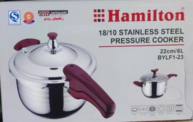 تصویر زودپز ۶ لیتر همیلتون Pressure cooker hamilton