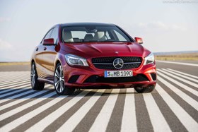 تصویر طلق چراغ جلو بنز کلاس CLA سی ال ای CLA 200 CLA 250 CLA 45 کد اتاق دبلیو 117 مدل 2014 تا 2016 ، Mercedes Benz CLA Class W117 Old 2014-2016 