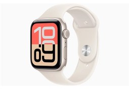 تصویر اپل واچ سری 3 SE آلمینیوم 44 میلی متری - GPS - بند Rubber مدل sport band - گارانتی 18 ماهه 