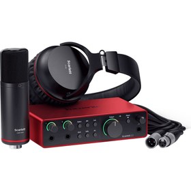 تصویر پکیج استودیویی Focusrite scarlett 2i2 Studio G4 