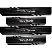 تصویر برچسب پارکابی خودرو رایسان کد SP2060 مناسب برای تویوتا CHR مجموعه 4 عددی 