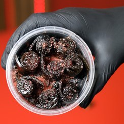 تصویر لواشک رولی+رب آلوچه 