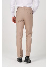 تصویر شلوار پارچه‌ای مردانه با فیت معمولی برند hyman Men's Regular Fit Fabric Trousers