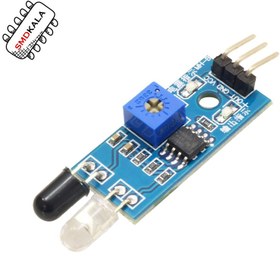 تصویر ماژول فرستنده و گیرنده مادون قرمز IR مدل FC-51 