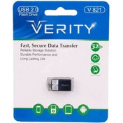 تصویر فلش مموری USB 2 وریتی مدل V821 ظرفیت 32 گیگ Verity V821 USB 2 Flash Memory 32 GB