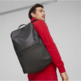 تصویر کوله‌پشتی مردانه سیاه مدل اسپرت فراری برند puma Men's Black Ferrari Sptwr Style Backpack Black Men's Backpack