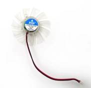 تصویر فن کارت گرافیک 6 سانتی متر مدل MO-66 MO-66 Graphics Card Cooling Fan 60mm
