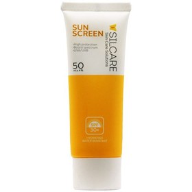 تصویر کرم ضد آفتاب بی‌رنگ SPF30 سیلکر 50 میلی لیتر Silcare Sunscreen SPF30 Invisible All Ski Cream 50ml