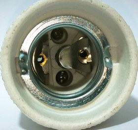 تصویر سر پیچ سرامیکی E27 