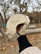 تصویر کلاه لئونی اسپرت کتان پشت چسبی قابل تنظیم 