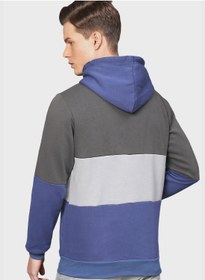 تصویر هودی با جیب جلو برند campus sutra Front Pocket Hoodie