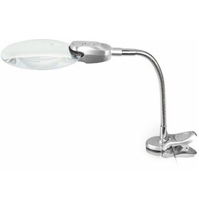 تصویر ذره‌بین گیره‌دار LED مدل MG4B-4A 