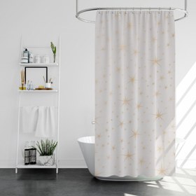 تصویر پرده حمام پیسو مدل BZ-67 سایز 180x200 سانتی متر 